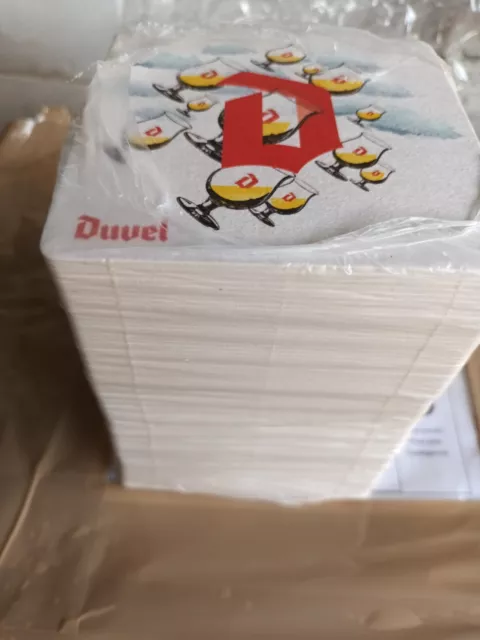  Paquet de 80 sous-verres à bière " DUVEL " iconique