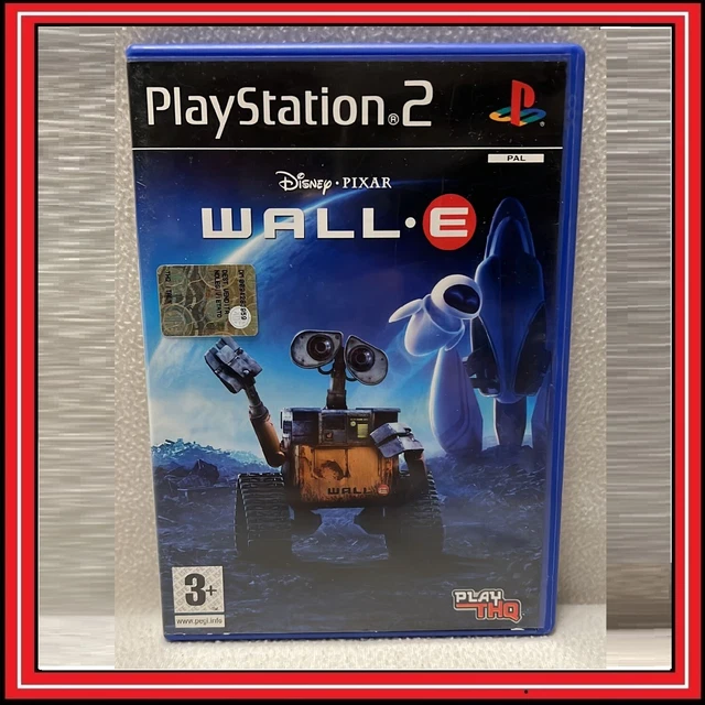 DISNEY PIXAR WALL E WALLE per PS2 Sony Playstation 2 PAL Gioco in