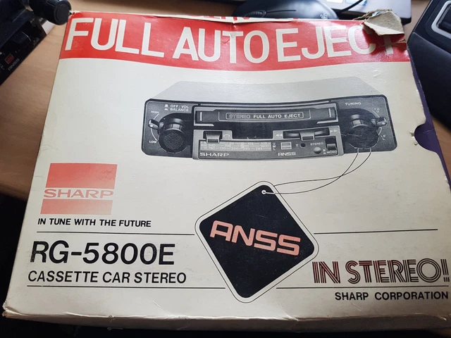 CLASSIC CAR RADIO Cassette Sharp RG-5800 £44.59 - PicClick UK