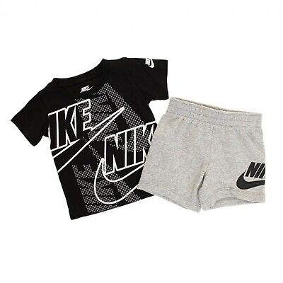 Nike Jordan Kids completo nero in cotone da bambino 555961-001 92489