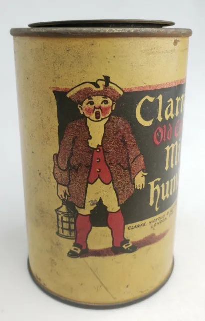 RARE VINTAGE ANTIQUE Clarnico Mint Humbugs Old English Tin Can ...