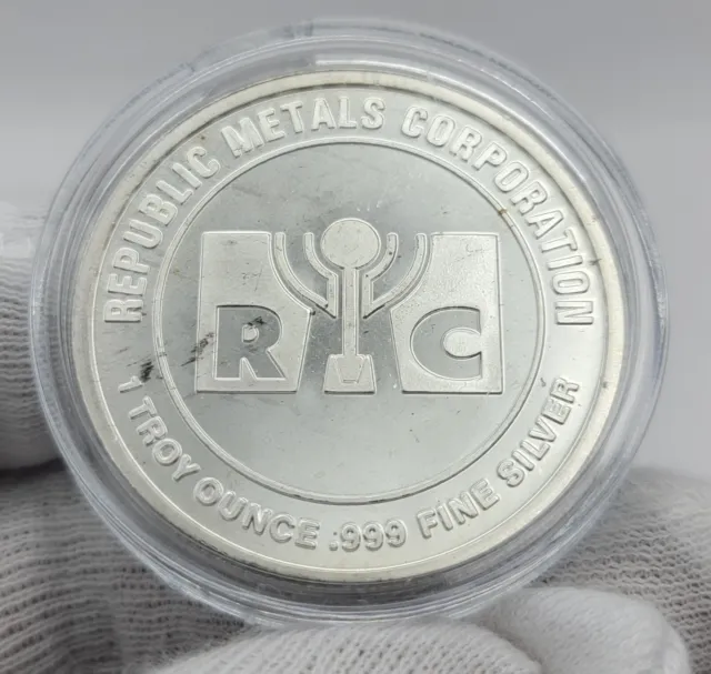 Republic Metals Corporation Silver Round