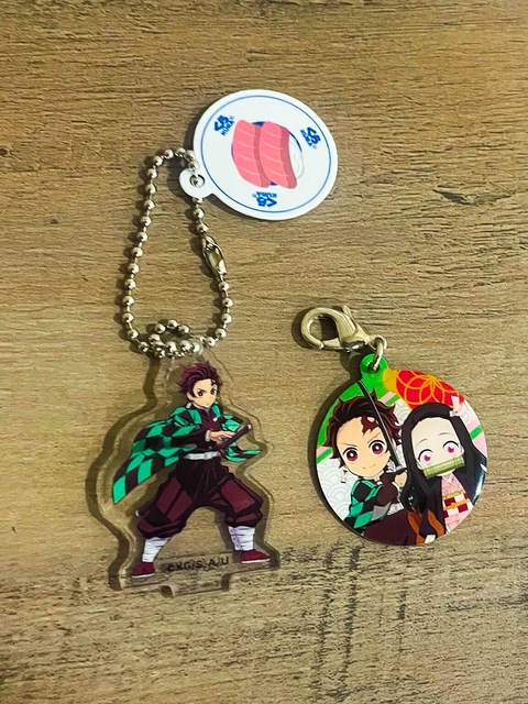 Rare Demon Slayer key chains @ Kura Sushi limited edition 2 pieces
