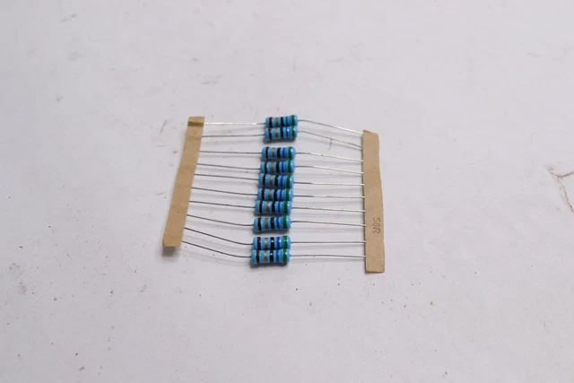 (10-Pk) Metal Film Resistor 56R 1/4 W 250V 56 Ohm RES-56R