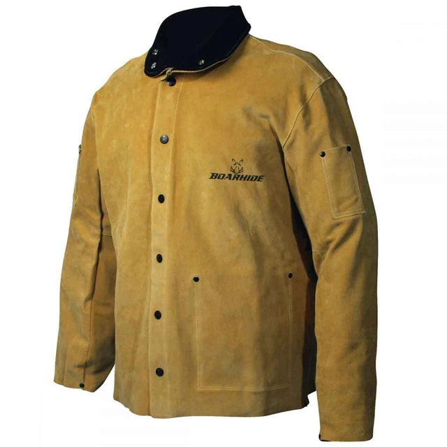 Caiman 3030 30" Gold Boarhide Pigskin Jacket, Medium