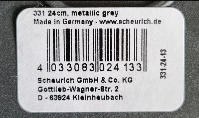 24 cm Blumentopfuntersetzer- für Blumentopfe mit max 18 cm Durchmesser in grau r 2