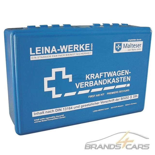 Leina Scatole Di Collegamento Pronto Soccorso Din 13164-2022-02 Blu