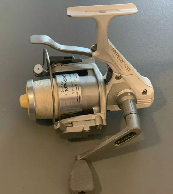 VINTAGE USED ZEBCO QUANTUM SS3 SPINNING REEL SPORTING GOODS FISHING BIG  FISH