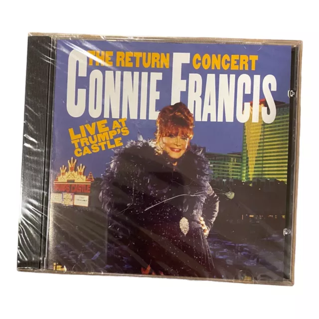 The Return Concert: Live at Trump's Castle by Connie Francis CD