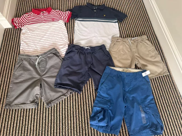 Boys Summer Clothing Bundle Age 12-13 Years (Henri Lloyd, Lyle&Scott, Gap)