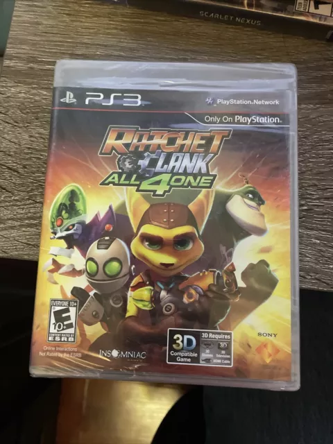 Ratchet & Clank All 4 One Sony PlayStation 3 PS3 New Factory Sealed