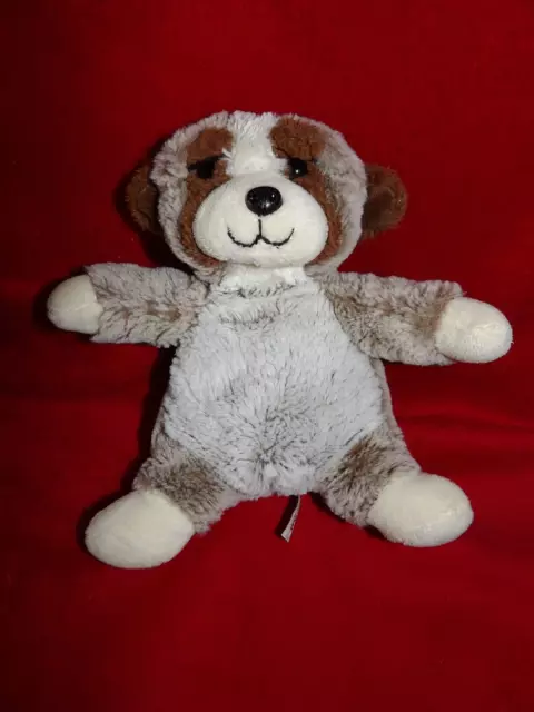 Doudou Peluche Roda  Rodadou Chine Gris Beige Chiné 21 CM