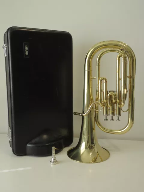 Yamaha YAH-202 Eb Tenor Horn with Mouthpiece and Original Case