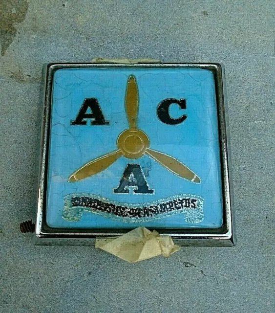 Air Crew Association-Vintage  Car Badge