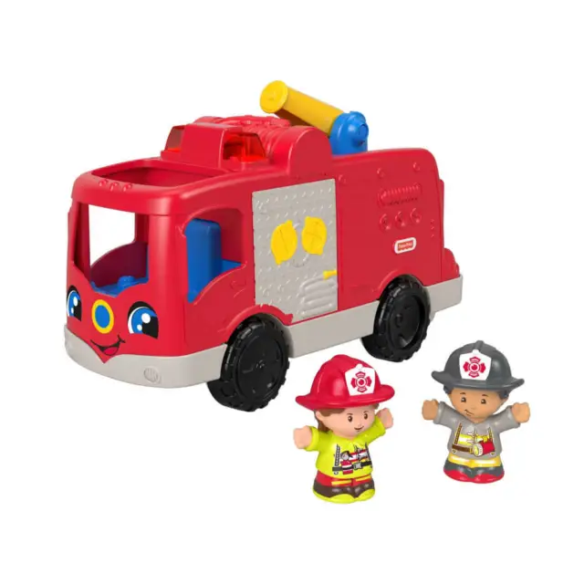 Mattel HJN38 Little People Feuerwehr Spielzeugauto  mehrsprachige Version