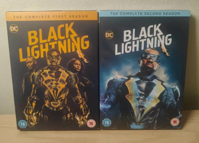 Black Lightning: Season 1 & 2 DVD Boxsets - DC Comics - Superhero