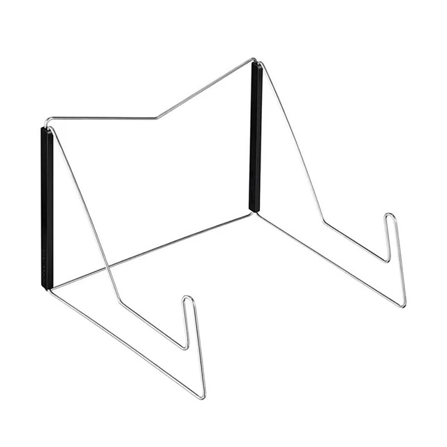Book Display Stand Textbook Stands Collapsible Metal Bookstand Easel Displa H7M9