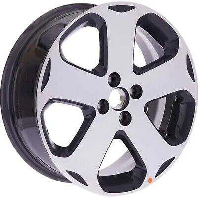 Cerchio In Lega 17''  Silver Black Kia Rio Originale Nuovo Wheel New 529101W400