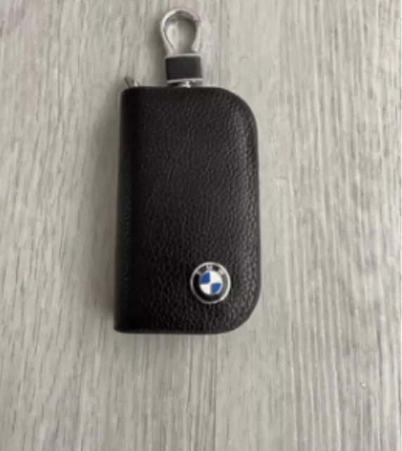 Stylish Faux Leather BMW Key Case