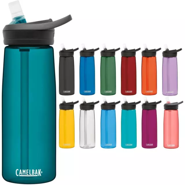 Camelbak eddy+ Plus Wasser Trink Flasche 750 ml Sport Outdoor BPA Frei Büro Rad