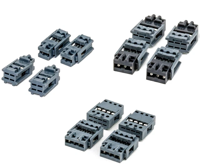 60 Stück Kabelverbinder Set - 2/3/4/5 Polig Mit Hebel Für Sichere Verbindungen