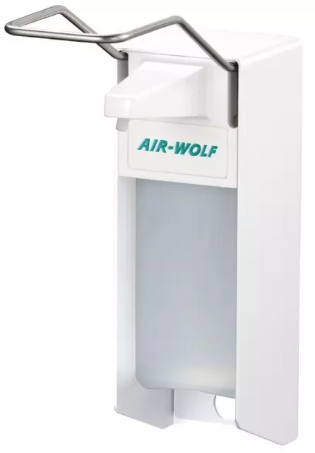 Schaumseifenspender Serie Omikron Aluminium weiß 0,5 l