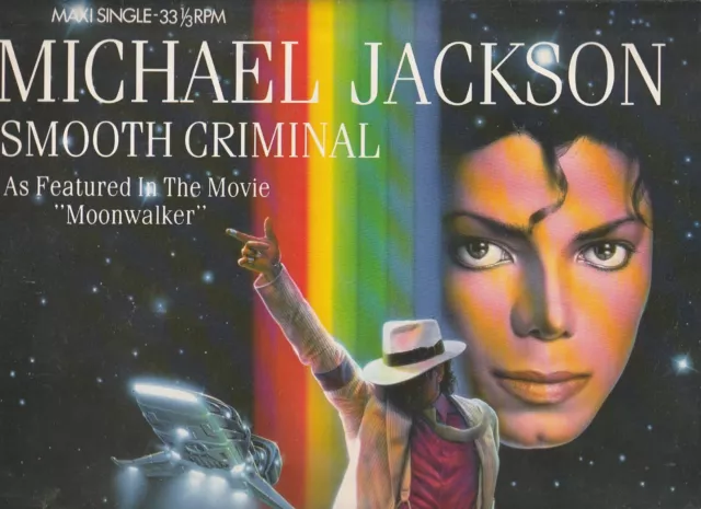 Michael Jackson - Smooth Criminal Maxi (VG/VG+) .