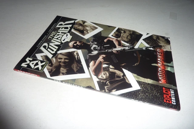 THE PUNISHER Marvel MAX Vol. 8 WIDOWMAKER TPB 2008 3rd NM- Garth Ennis 2
