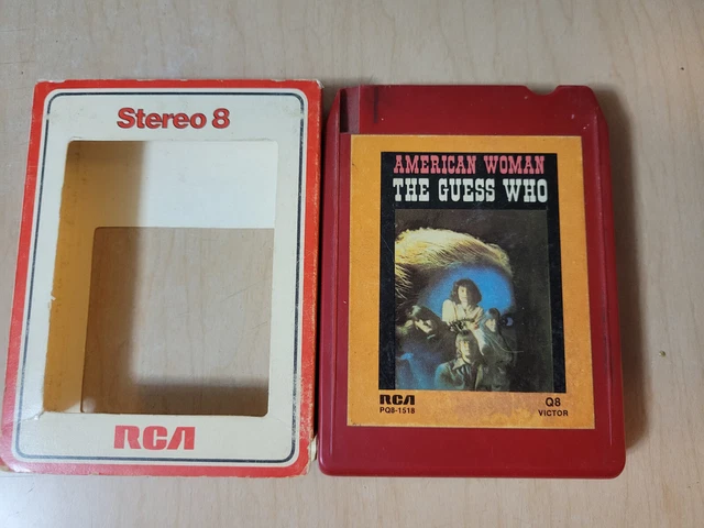 Guess Who American Woman Quadraphonic 8 Track Tape UNTESTED