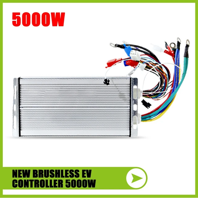 Contrôleur FOC pour tricycle 48V-72V 5000W, voiture électrique à