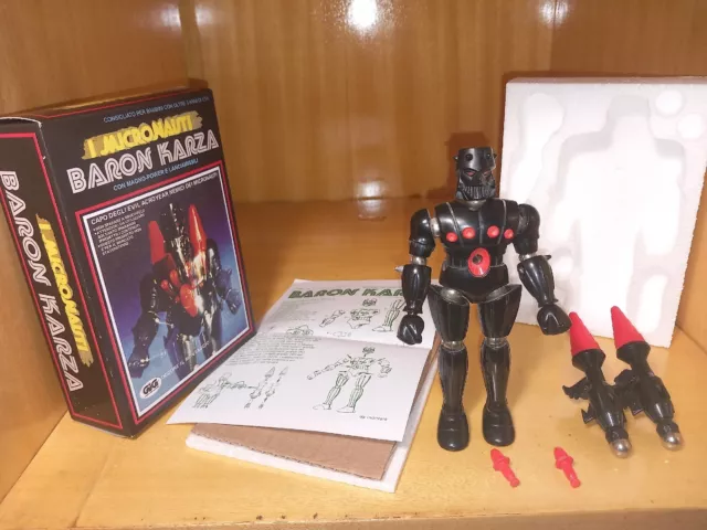 Micronauti Micronauts Baron Karza Mego 1977 Gig Italy con box