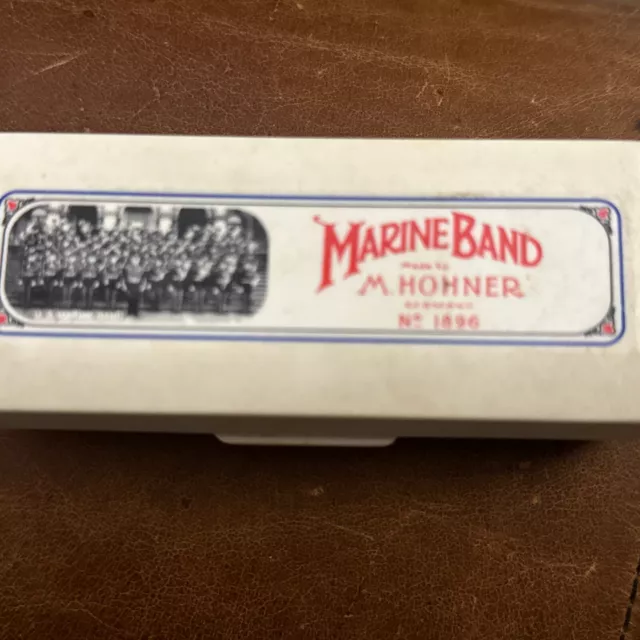 Hohner Marine Band Diatonic Harmonica 10 holes 20 reeds Blues Harp Key C