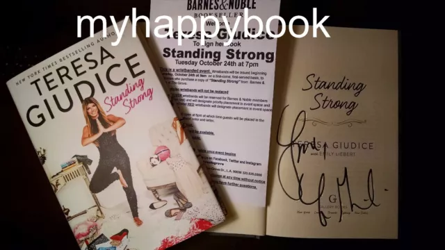 SIGNED Standing Strong by Teresa Giudice, The Real Housewives of New Jersey