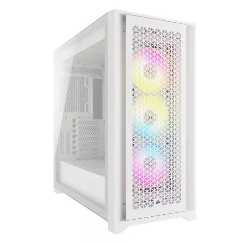 Corsair Icue 5000D Rgb Airflow Gaming Case W/ Glass Window E-Atx 3X Af120 Rgb Fa