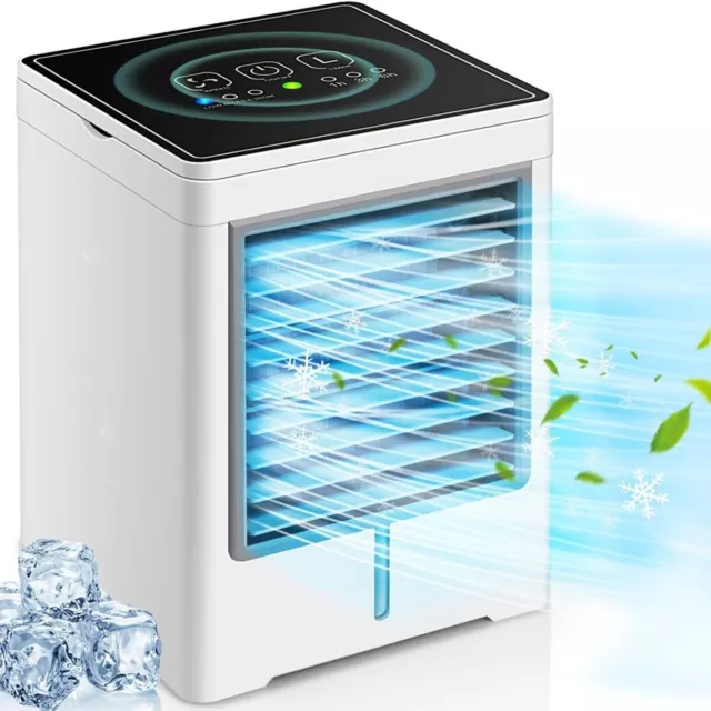 Portable Air Conditioners, Personal Evaporative Air Cooler with 3 Wind Speeds To