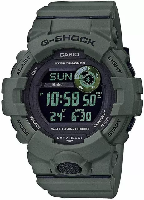 CASIO G-SHOCK Water-Resistant Bluetooth Power Trainer Men's Watch ...
