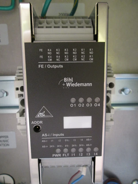 DEMATIC ASI RELAIS INTERFACE BIHL + WIEDEMANN ASi Digital I/O Modul 4I ...