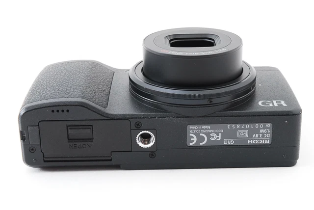RICOH GR II 16.2 MP Digital Camera Black count 5645 [Near Mint] #1862952 9