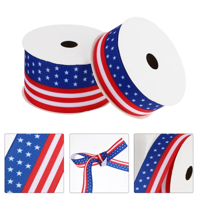 2 Rolls Ribbon Red Ornament Present Wrapping Ornament Cake Unique