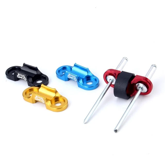 Protecteur De Câble De Frein De Vélo – Silicone Antidérapant, Rouge, Lot De 2