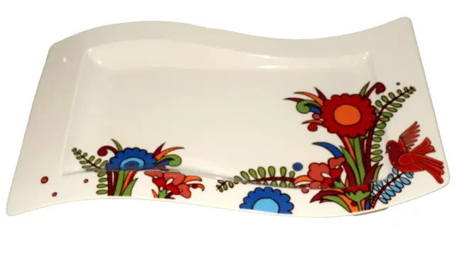 Villeroy and Boch Acapulco New Wave EXTRA LARGE 19.5 x 11 Inch Serving Platter