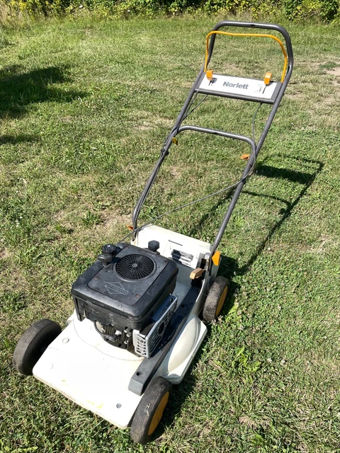 BENZIN RASENMÄHER NORLETT mit 4 Takt Briggs&Stratton Motor EUR 79,00