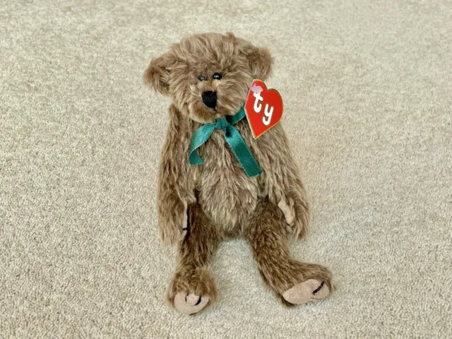 Vintage Ty Wee Willie Attic Treasures bear 2nd generation with b&w tush tag rare