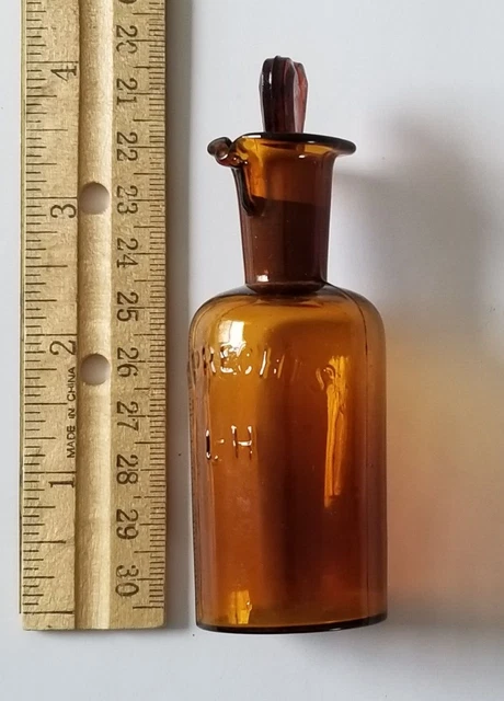 APOTHECARY DROP COUNTER-DISPENSER 30 ml GERMANY early 1900s