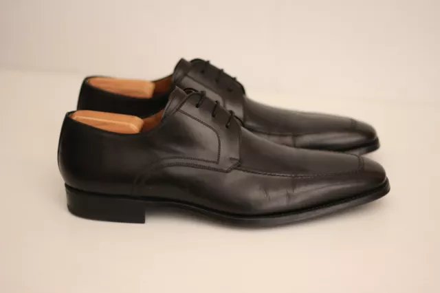 Magnanni 'Pardo' Derby - Black Leather - 13 M - 13723  (S13)