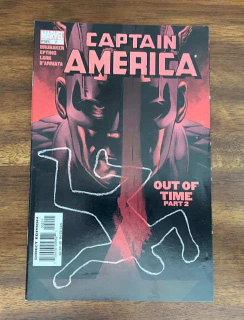 Captain America #2 (2004 Series, Marvel Comics) - FREE SHIPPING