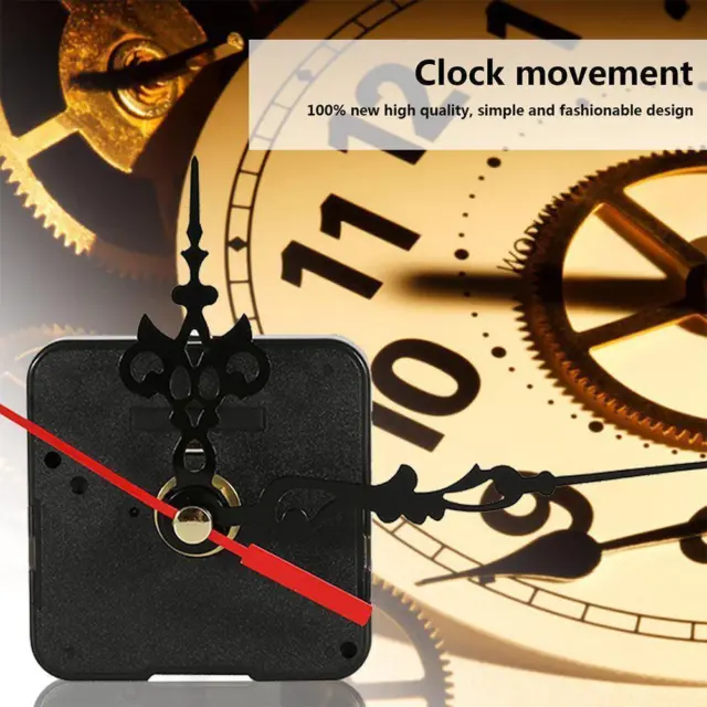 2023 Replacement Quartz Clock Mechanism Movement And Hands DIY Access New U^UK