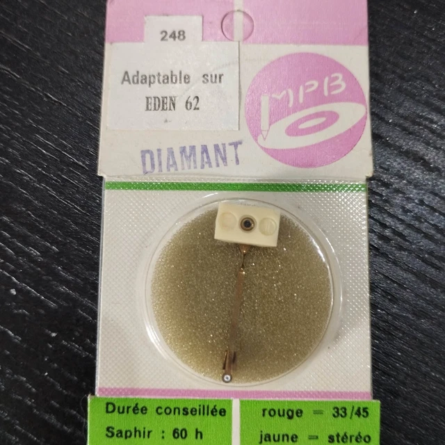 SAPHIR POUR REPRODUCTEUR Tête de Lecture Pathé ou autres marques