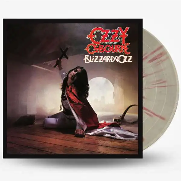 Ozzy Osbourne: Blizzard Of Ozz (Limited Edition) (Silver W/ Red Swirl Vinyl) -