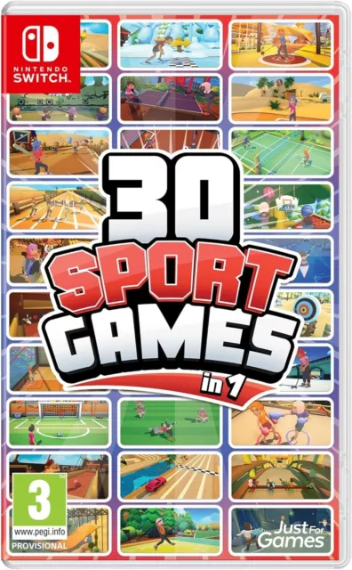 30 Sport Games in 1 For Nintendo Switch (New & Sealed)